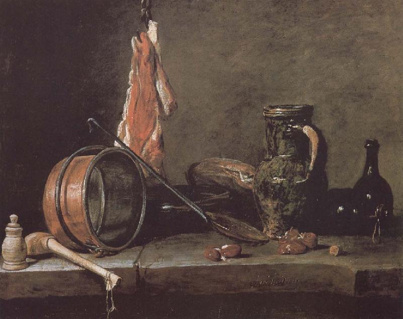 Jean Baptiste Simeon Chardin Still there is meat